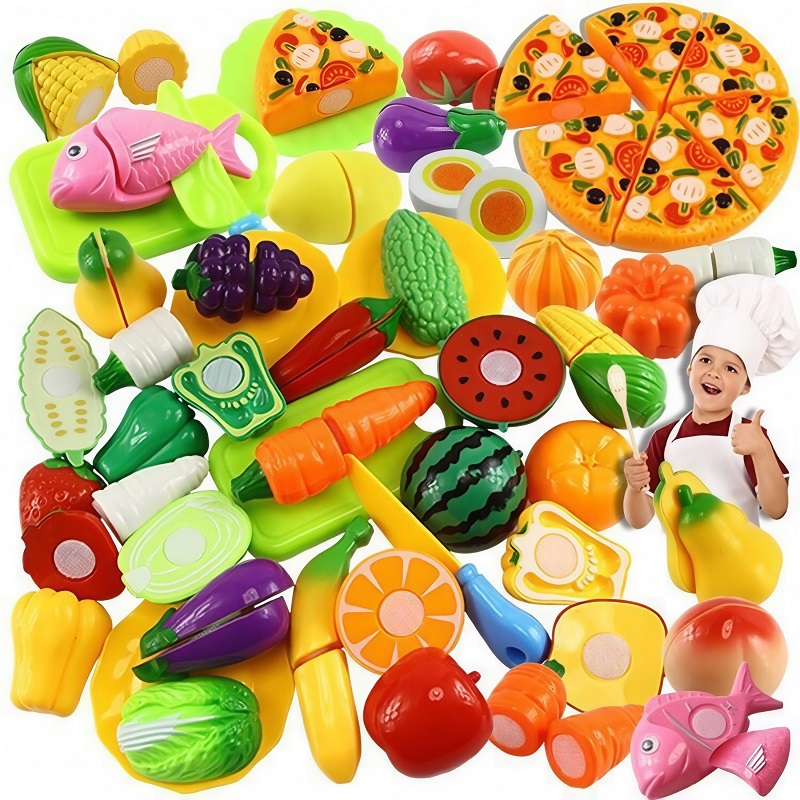Children Play House Toy Fruits - Baby Food Vegetables ulasan dan harga