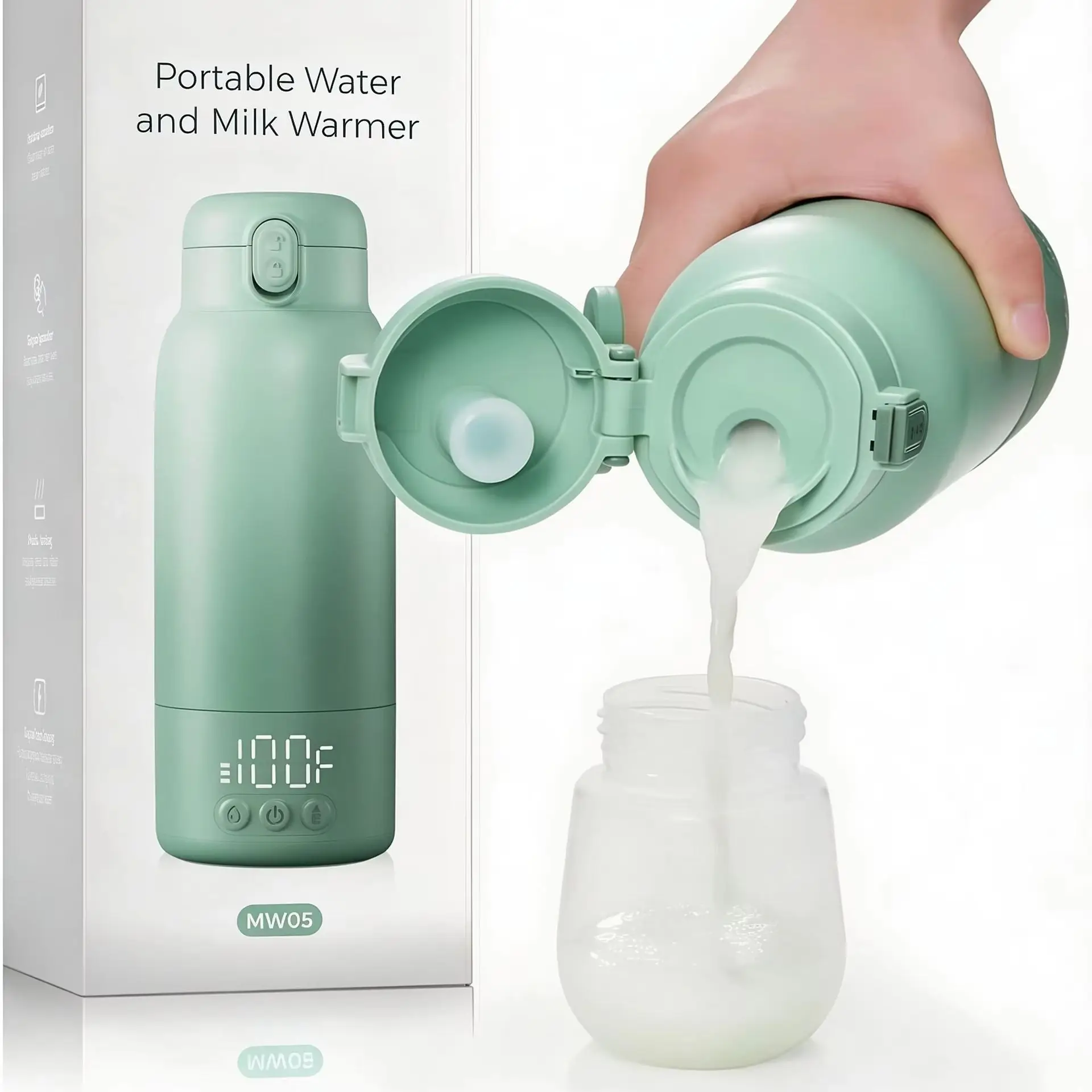 Portable Bottle Warmer for Tra - Baby Food Warmer ulasan dan harga