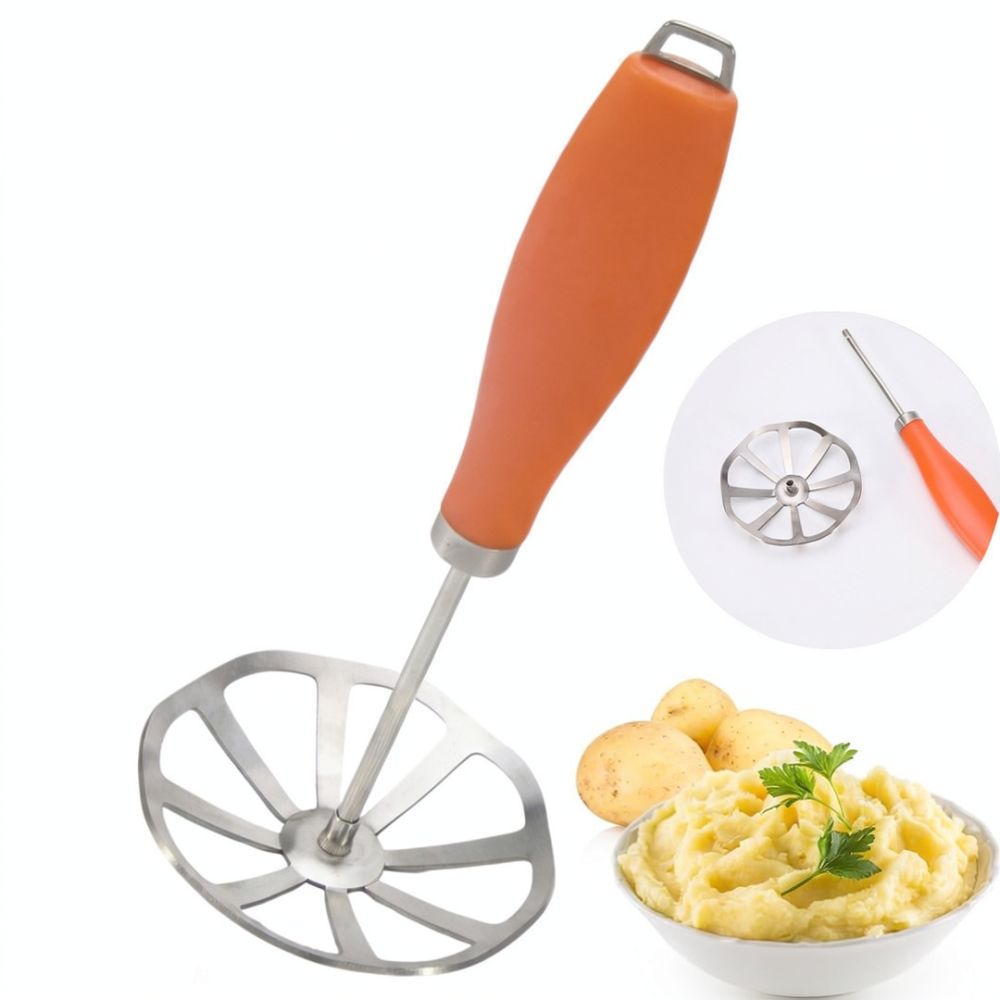 Stainless Steel Potato Masher  - Baby Food Vegetables ulasan dan harga