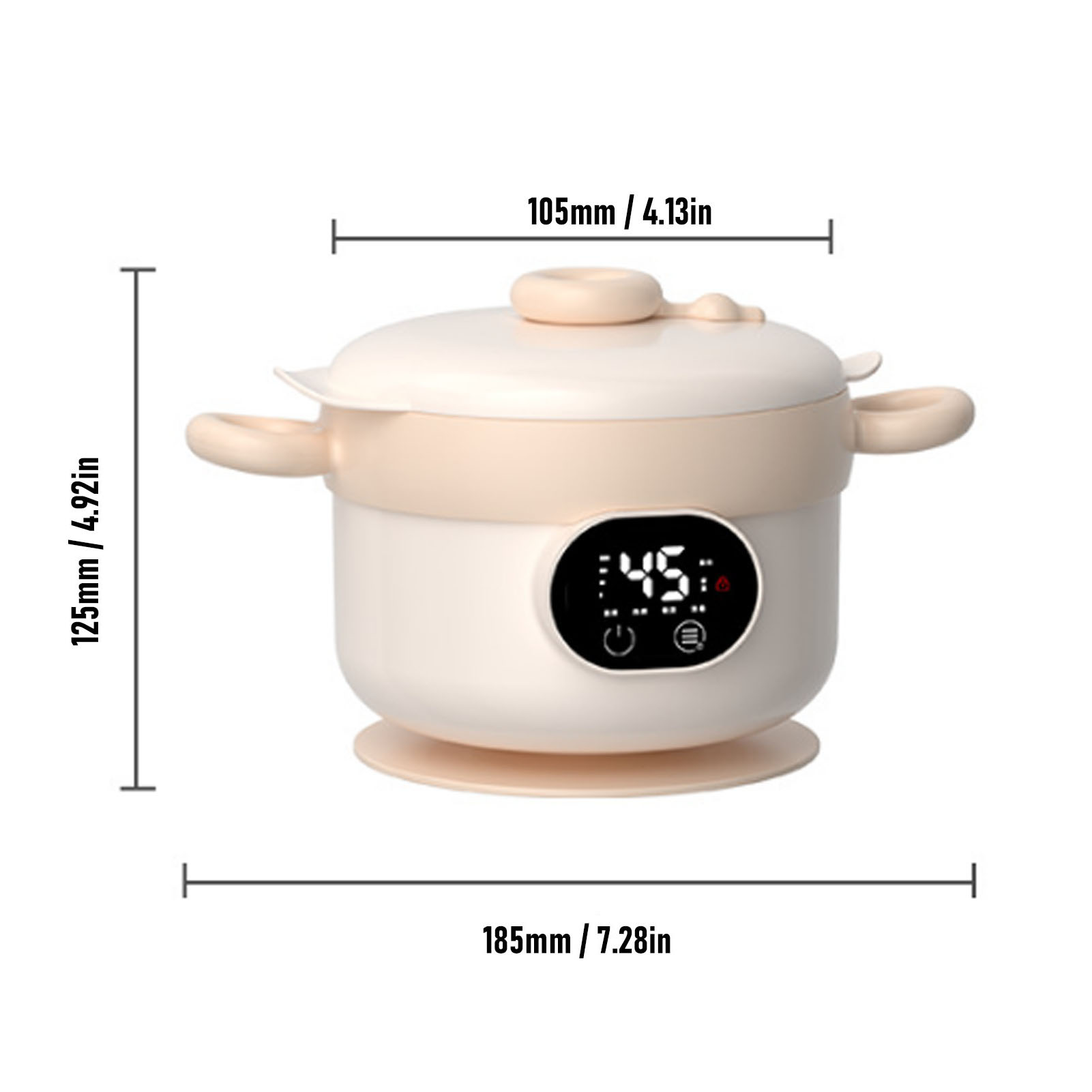 Food Warmer Bowl Electric Lunc - Baby Food Warmer ulasan dan harga